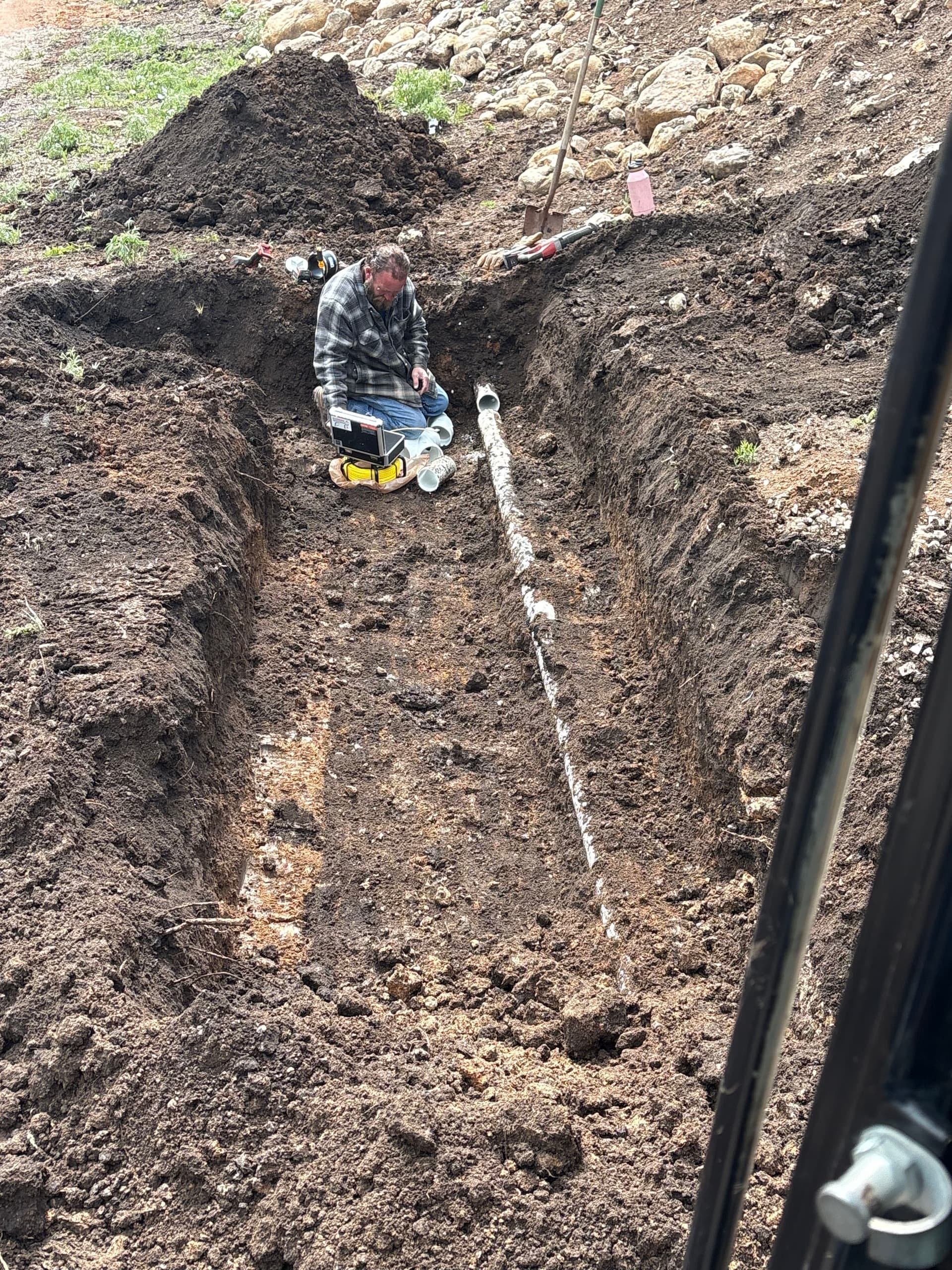 Sewer Line Trenching and Pipe Scoping Done Right image